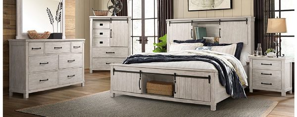 Awf Imports - Scott White Queen Bedroom (B,D,M,N)