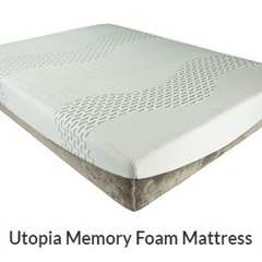 Utopia 11" Memory Foam Twin Mattress