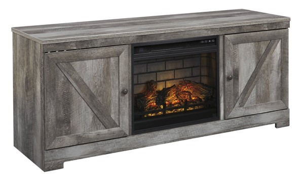 ASHLEY - Wynnlow TV Stand With Fireplace	