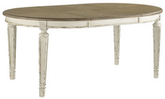 Realyn Oval Extendable Dining Table